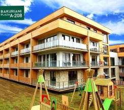 Студия с балконом в Bakuriani Plaza A 208