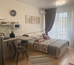 Студия ЛАЙТ ГРЕЙ ул. Городской вал 15 корп.1 в Parade Aparts