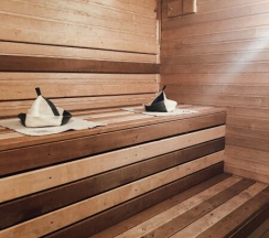 Домик с баней в Лотос