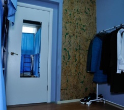 Кровать в общем  номере   с 4-двухъярусными кроватями 16м² в Отель на Первомайской