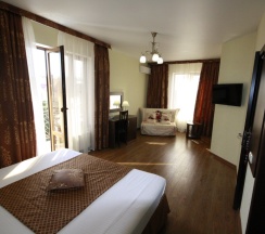 Двухместный номер Standard с балконом и с красивым видом из окна двуспальная кровать в Мечта