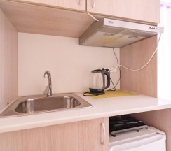 Апартаменты эконом с 1 двуспальной кроватью в FortEstate