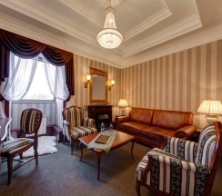 Номер класса Люкс с джакузи в Green hotel