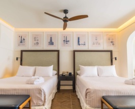 Двухместный полулюкс Privilege с видом на бассейн 2 отдельные кровати в Ocean El Faro Resort - All Inclusive