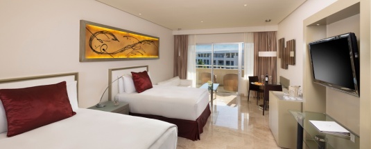 Двухместный полулюкс с видом на сад 2 отдельные кровати в Paradisus Playa del Carmen – Riviera Maya - All Inclusive