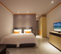 Двухместный номер Deluxe 2 отдельные кровати в Отель Chabana Kamala Hotel