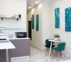 студия стандарт с видом на город для 1-2 гостей (центр, ул. Сакко, 24, "Vivaldi"), 515 в Viva aparts