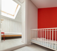 Апартаменты "Red" с террасой в Сhо