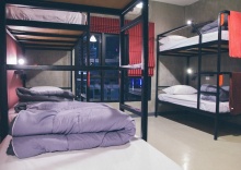 Кровать в общем номере в A7 Hidden Hostel