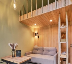 Двухместный домик Душица 2 отдельные кровати в Сарай Сараев