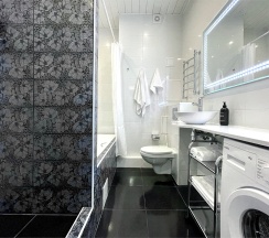 Видовая квартира на мансарде с террасой. Дом комфорт-класса "Royalpie". Царское село. НИИ Турнера, ЭКСПОФОРУМ. в Rauktis apartments