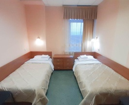 Номер эконом с 2 односпальными кроватями в Smart Hotel KDO Белгород