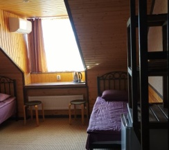 Двухместный номер Standard Мансарда с видом на город 2 отдельные кровати в Георгиевский