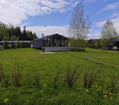 Коттедж с красивым видом из окна в Бали