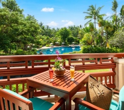 Двухместный люкс Дуплекс двуспальная кровать в Отель Santiburi Koh Samui