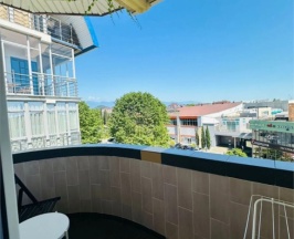 Двухместный номер с балконом двуспальная кровать в Палуба