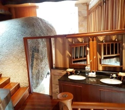 Двухместный люкс Presidential Pool двуспальная кровать в Отель Panviman Resort Koh Phangan