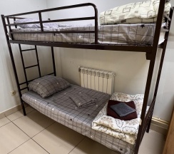 Кровать в 2-местном общем номере (общие удобства, без окна) в Сити-В