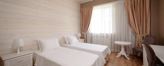 Номер стандарт с 2 односпальными кроватями в Винотеррия