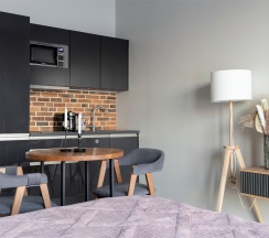 Deluxe студия с видом на реку в Sv Loft Apart