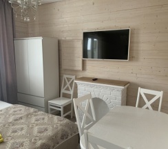 Эко-студия с балконом в Green home