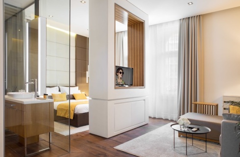 Сербия, Белград: Отель Dominic Smart & Luxury Suites Terazije