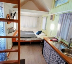 Изумрудный tiny house в Шведские дачи
