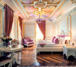 Двухместный люкс Mansion двуспальная кровать в Отель Seven Hills Palace