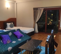 Двухместный номер Standard с балконом и с видом на сад 2 отдельные кровати в Foresto Sukhothai Guesthome
