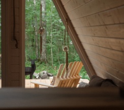 Коттедж с панорамным видом в Deep Lake House