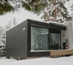 Helsinki с сауной и камином в Eder Vuoksa