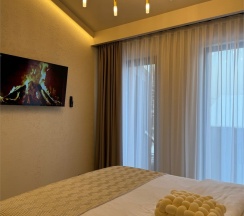 Дом «GOLD» с банным чаном на террасе в Luxe House