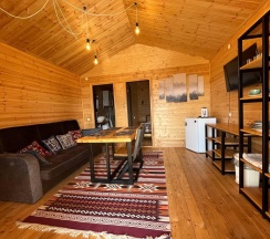 4-местный 2-комнатный коттедж улучшенный в Air house Arkhyz