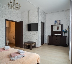 Номер стандарт с 1 двуспальной кроватью в Villa santarina