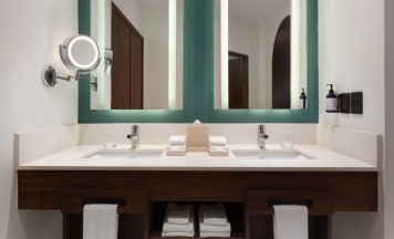 Четырёхместный полулюкс Accessible с видом на сад в Отель Hyatt Vivid Playa Del Carmen