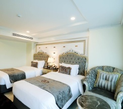 Двухместный номер Deluxe с видом на город 2 отдельные кровати в LK Emerald Beach