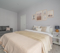 1-комнатные апартаменты стандарт в Лайт Апартаменты на переулке Шаронова 31