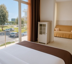 Апартаменты улучшенные с двумя 2-спальными кроватями кв. 204 в Deluxe apartments