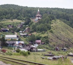 Дом с баней и мангальной зоной в PortLand Baikal