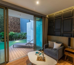 Двухместный номер Pool Access Deluxe 2 отдельные кровати в Отель Wyndham Grand Nai Harn Beach Phuket