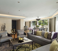Двухместный люкс Terrace двуспальная кровать в Siam Kempinski Hotel Bangkok
