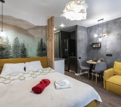 Апартаменты студия Forest studio в Dream Apartmens