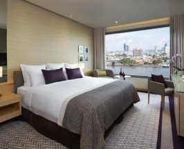 Двухместный номер Avani с видом на реку (двуспальная кровать) в Avani+ Riverside Bangkok Hotel