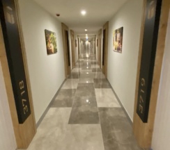 Трёхместный номер Deluxe с балконом и с видом на море в Апарт-отель MyGeorgia LLC Orbi City