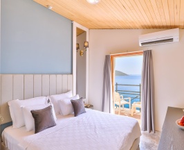 Двухместный люкс двуспальная кровать в Hera Hotel