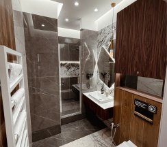 Люкс- спальня. Корпус 4- ресторан в Luxor Resort