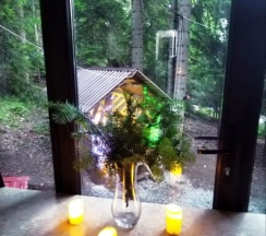 Трехместный гостевой домик "Романтика" 25 кв. м. в Архыз шале хаус