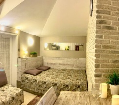 (31)Студия с мансардной крышей и террасой в Loft