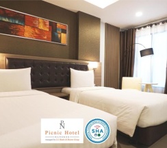 Двухместный номер Standard 2 отдельные кровати в Picnic Hotel Bangkok