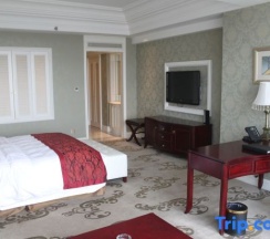 Двухместный номер Deluxe двуспальная кровать в Dezhou Fengguan Holiday Hotel
